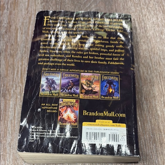 Fablehaven Book 1 by Brandon Mull - Fantasy Adventure Book - Picture 2 of 3